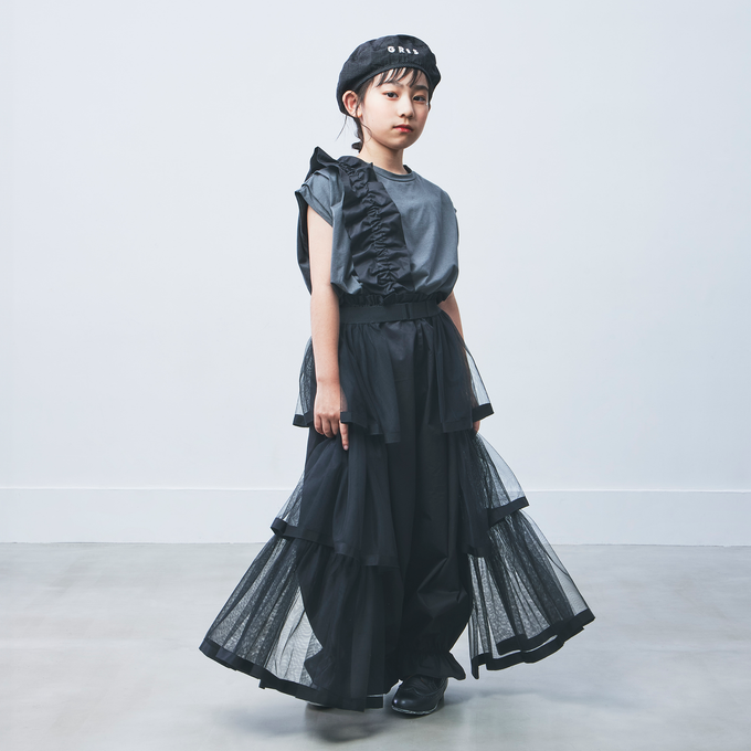 TOBOGGAN<br> トボガン<br>【27ssご予約 11月下旬入荷予定】<br>furi flare tulle(1st collection revival)
