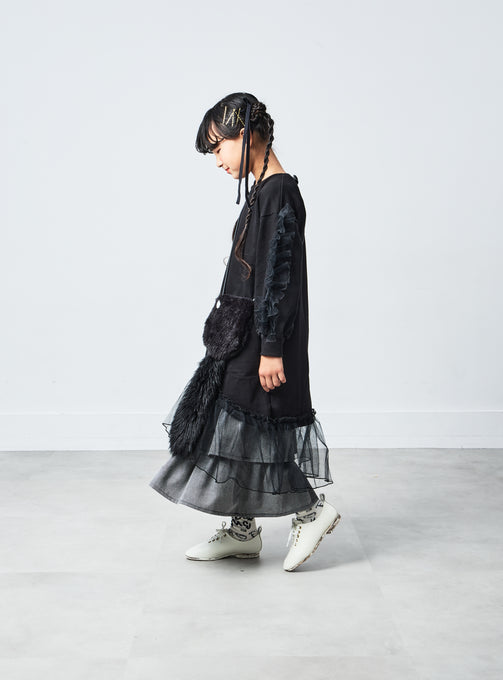 TOBOGGAN<br> トボガン<br>tulle onepiece