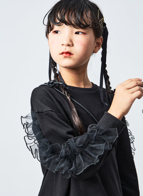 TOBOGGAN<br> トボガン<br>tulle onepiece