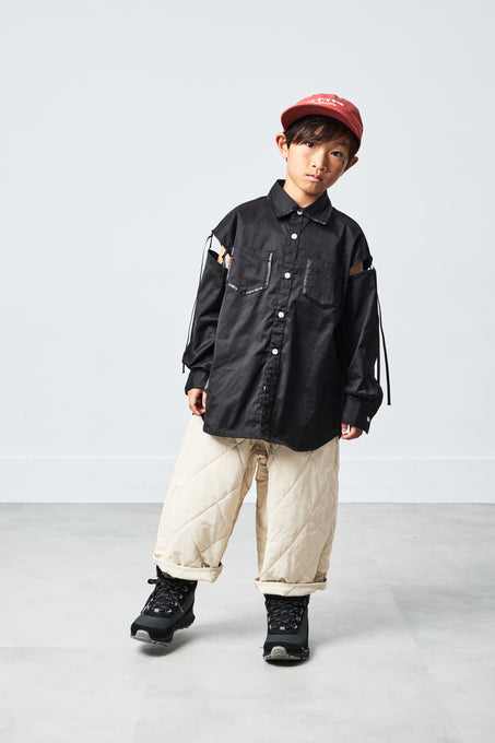 【TOBOGGANFES対象商品】<br> TOBOGGAN×stone master<br>SM BONDING KNICKERS Polatec Power