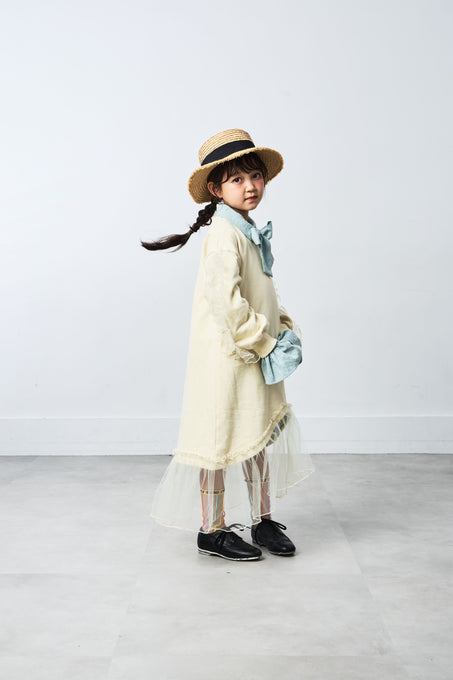 TOBOGGAN<br> トボガン<br>tulle onepiece