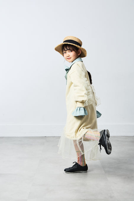 TOBOGGAN<br> トボガン<br>tulle onepiece