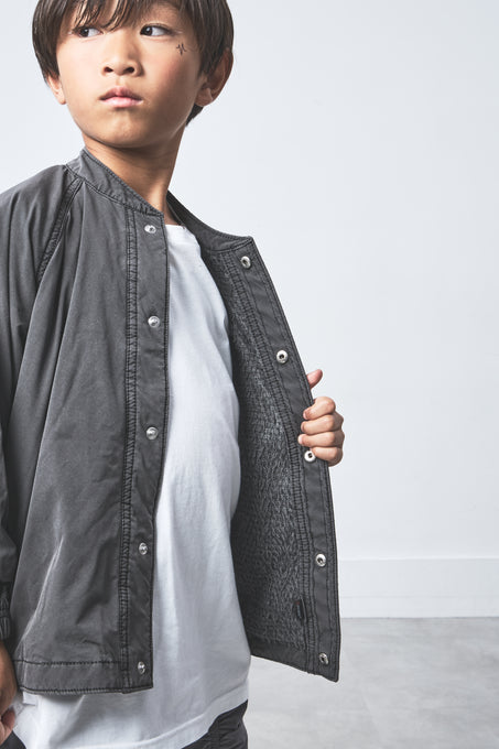 【TOBOGGANFES対象商品】<br> TOBOGGAN×stone master<br>SM SWINGTOP JACKET POLARTEC ALPHA PIGMENT DYED KIDS<br>