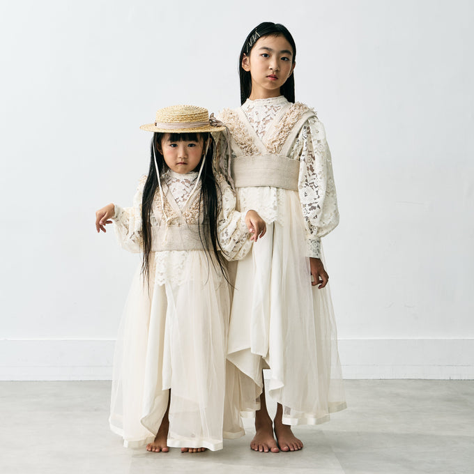 【TOBOGGANFES対象商品】<br> TOBOGGAN<br>トボガン<br>4piece dress