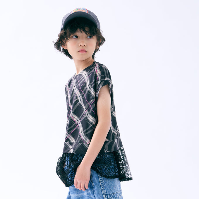 TOBOGGAN<br> トボガン<br>【26ssご予約5月中旬入荷予定】<br>sheer half vest