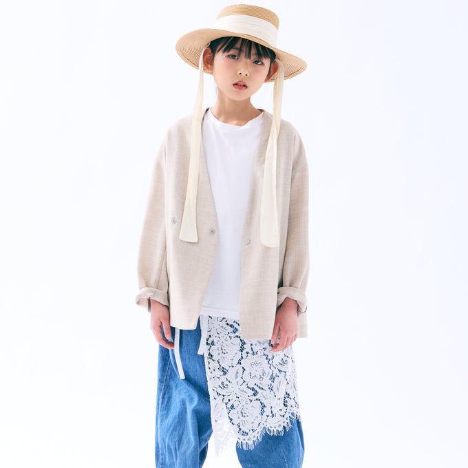 TOBOGGAN<br> トボガン<br>【26ssご予約-追加生産分-5月中旬入荷予定】<br>lace omaki