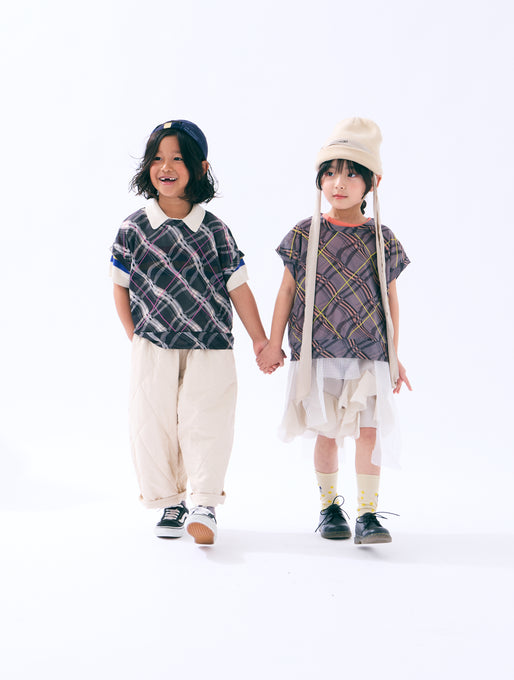 TOBOGGAN<br> トボガン<br>【26ssご予約5月中旬入荷予定】<br>sheer half vest