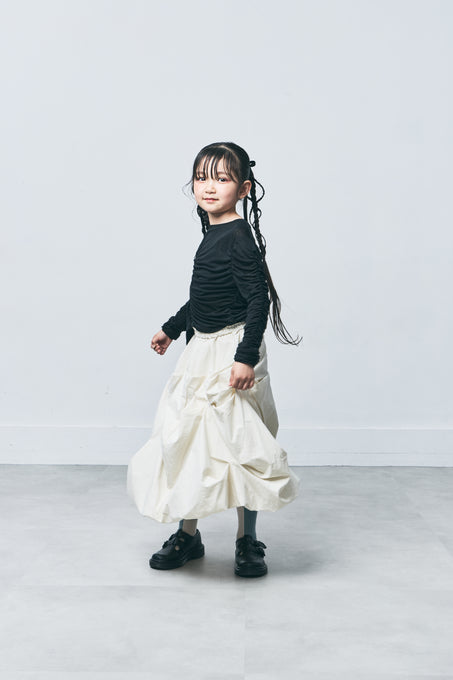 TOBOGGAN<br> トボガン<br>poko poko ballon skirt