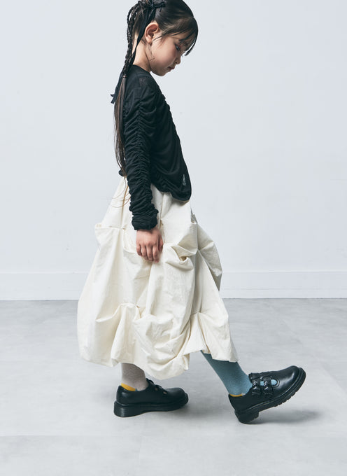 TOBOGGAN<br> トボガン<br>poko poko ballon skirt