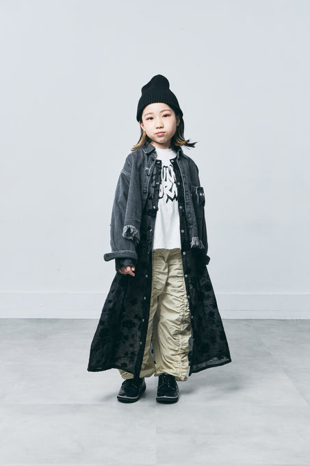 TOBOGGAN<br> トボガン<br>gathered pants