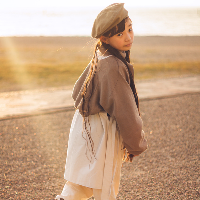 emma de choeur. エマ デ クゥ<br>×PARK別注 バックルポンチョ