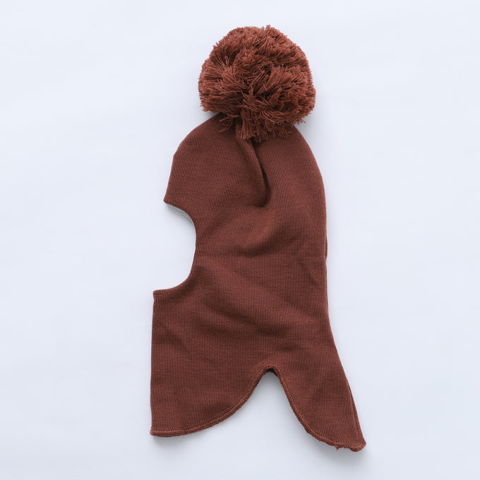 MAINIO マイニオ<br>BALACLAVA WITH POMPOM<br>バラクラバ