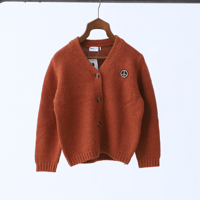 〈残り2Yのみ〉maed for mini メイドフォーミニ<br>AW2022 - 209<br>カーディガン