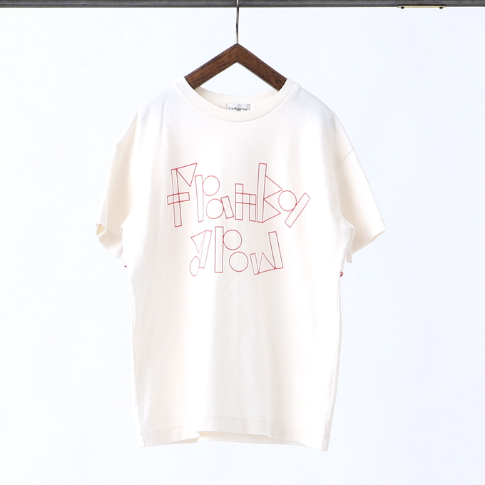 frankygrowフランキーグロウ<br>23SCS-432<br>BACK NO FIXING LOGO TEE