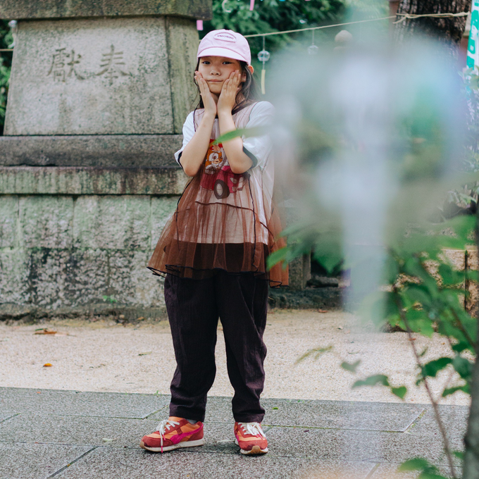 PARK MADE IN KYOTO<br>Side tuck Pants<br>しじら織ver. Type1