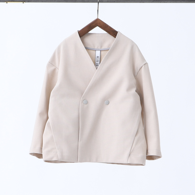 【0(155)のみ】MOUN TEN. マウンテン<br>22S-MJ04-1105b polyester canapa jacket