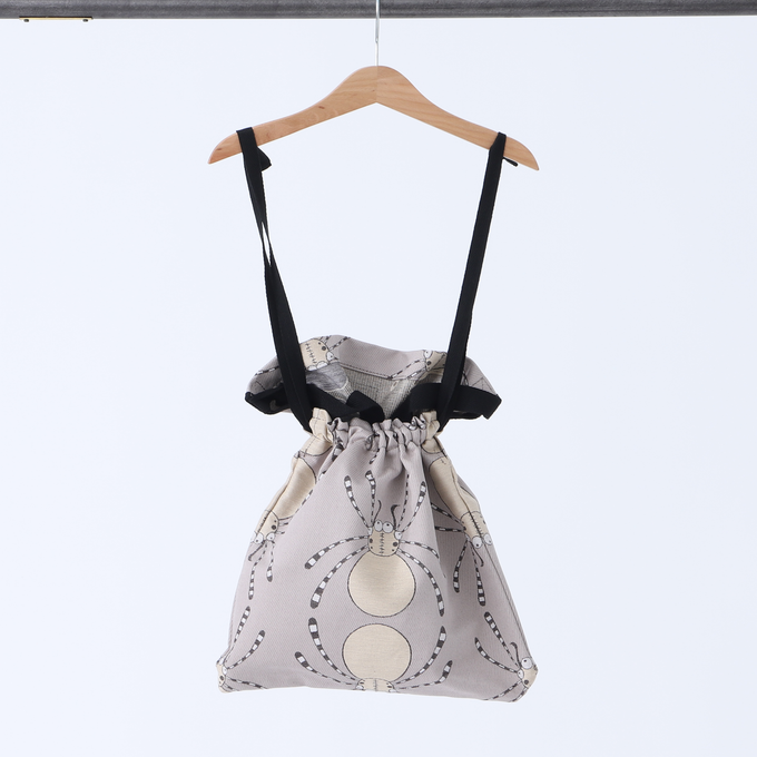 〈残り1点〉NINOS 『ニーニョ』<br>SPIDER MILK Purse Bag<br>エプロンバッグ