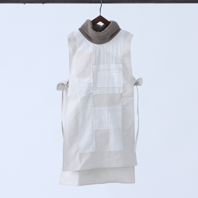 emma de choeur. エマ デ クゥ<br>×PARK別注 ポジャギベスト