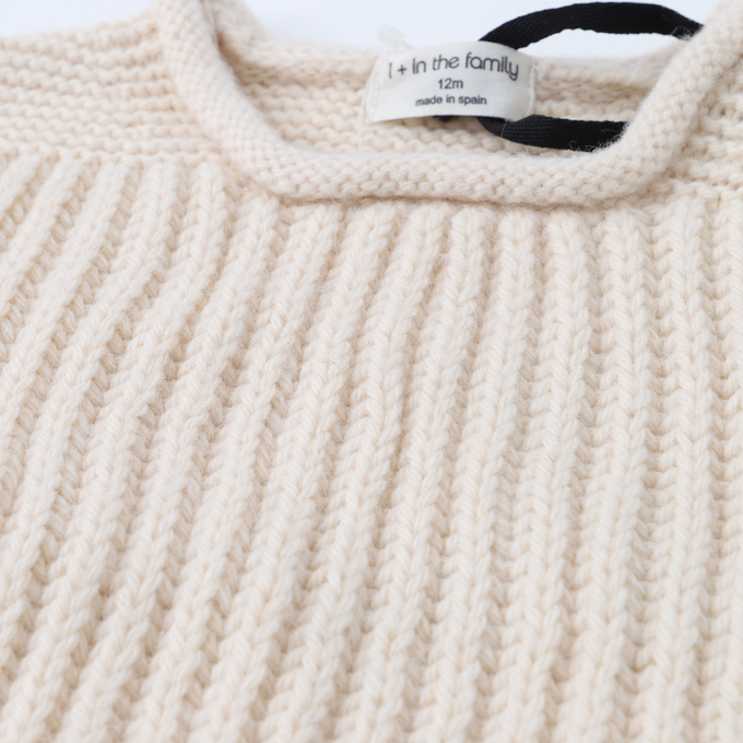 1 + in the family<br>ワンモア イン ザ ファミリー<br>Highneck vest ハイネックベスト エクリュ