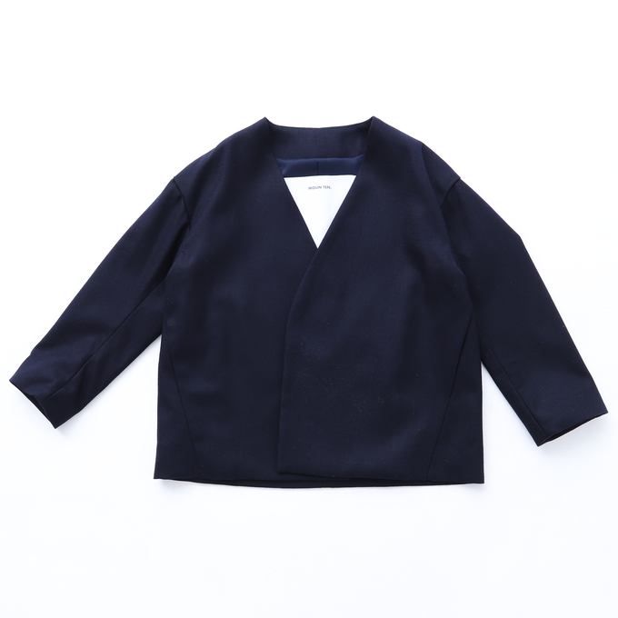 MOUN TEN.マウンテン<br> 22W-MJ06-1234a<br>washable_wool_jacket