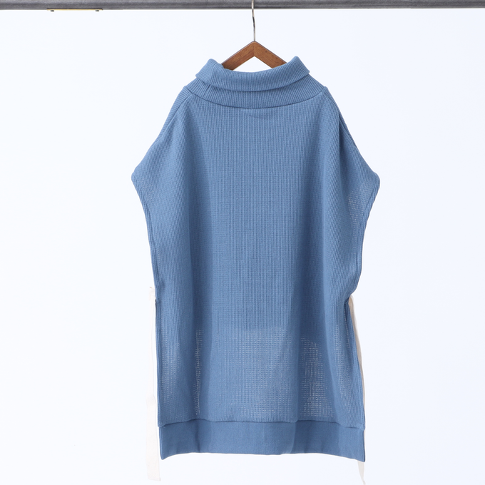 〈残りXS(90-100)のみ〉FABRIQ REPORT ファブリックリポート<br>ハイネックニットベスト