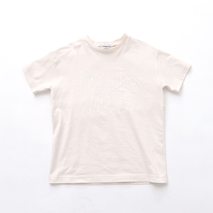 frankygrowフランキーグロウ<br>23SCS-432<br>BACK NO FIXING LOGO TEE