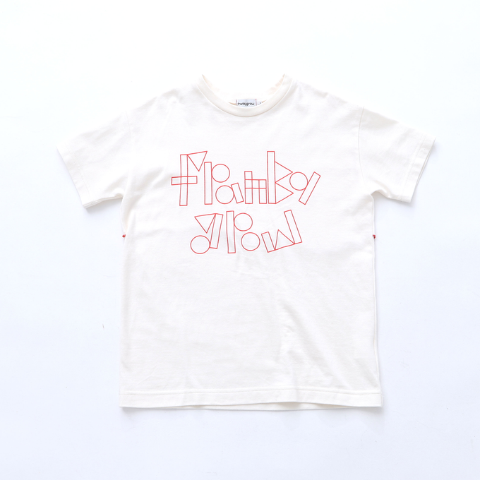 frankygrowフランキーグロウ<br>23SCS-432<br>BACK NO FIXING LOGO TEE