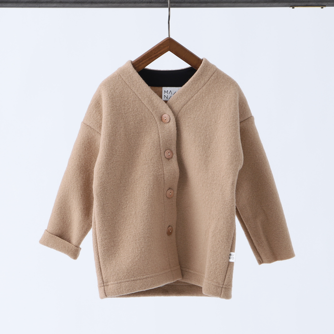 MAINIO マイニオ<br>Boiled Wool jacket<br>ボイルドウールジャケット