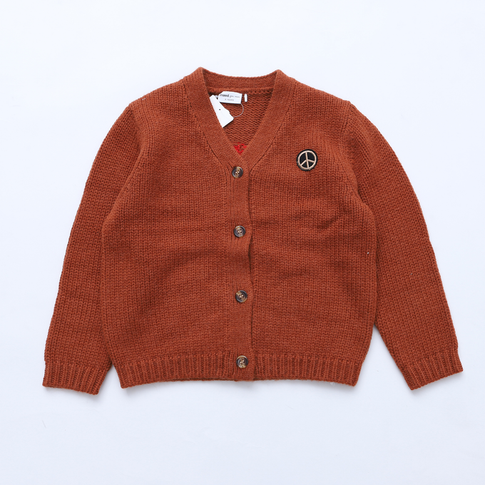 〈残り2Yのみ〉maed for mini メイドフォーミニ<br>AW2022 - 209<br>カーディガン