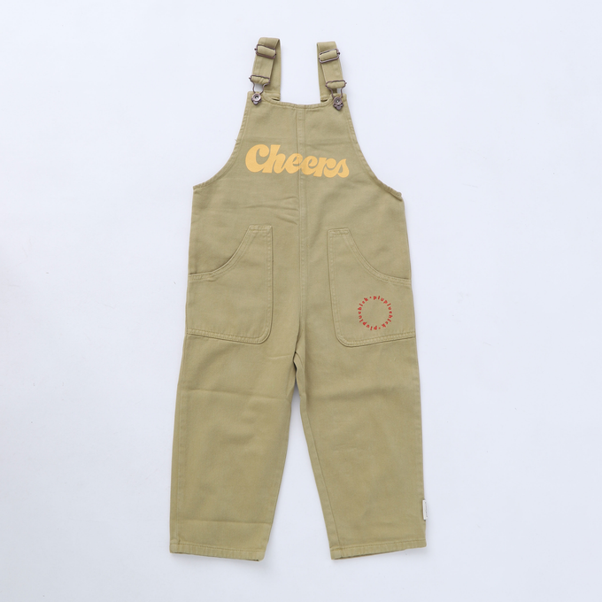 piupiuchic ピウピウチック<br>SS23.MN2302<br>オーバーオール カーキ