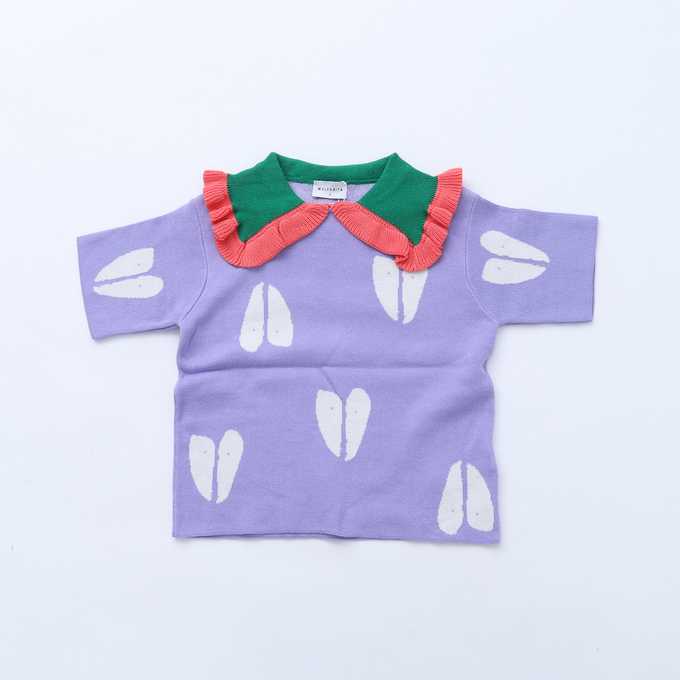 Wolf&Rita ウルフ&リタ<br>WRSS23FOCOR<br>FLORINDA CORACAO ニットトップス