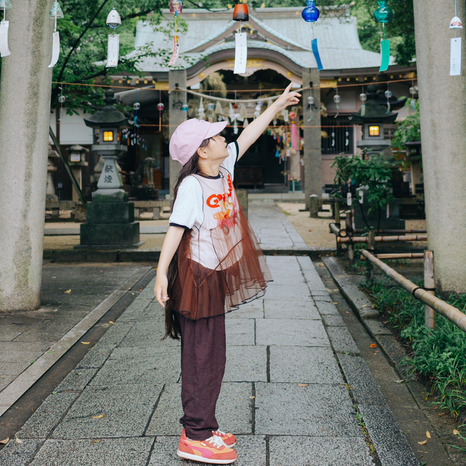 PARK MADE IN KYOTO<br>Side tuck Pants<br>しじら織ver. Type1