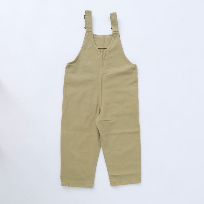 piupiuchic ピウピウチック<br>SS23.MN2302<br>オーバーオール カーキ