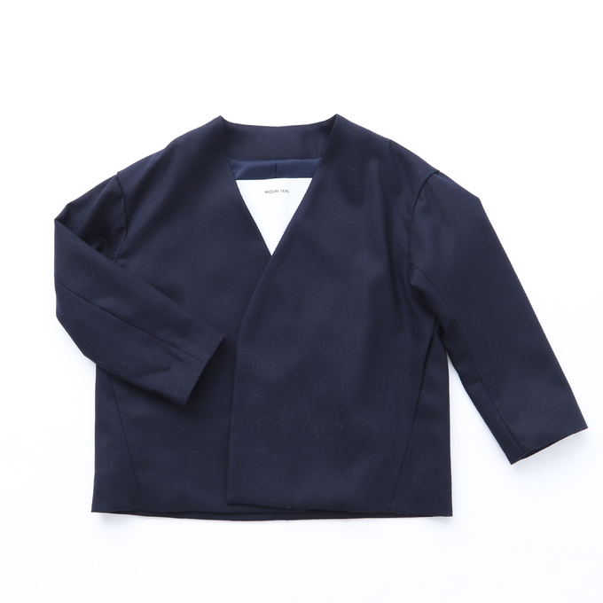 MOUN TEN.マウンテン<br> 22W-MJ06-1234a<br>washable_wool_jacket