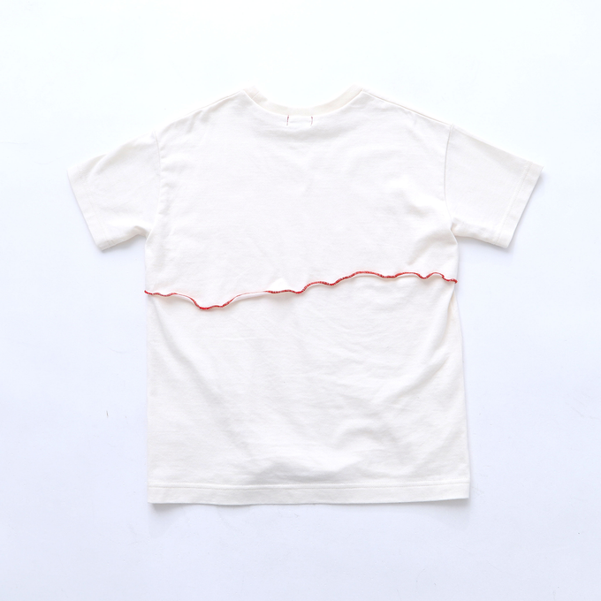 frankygrowフランキーグロウ<br>23SCS-432<br>BACK NO FIXING LOGO TEE