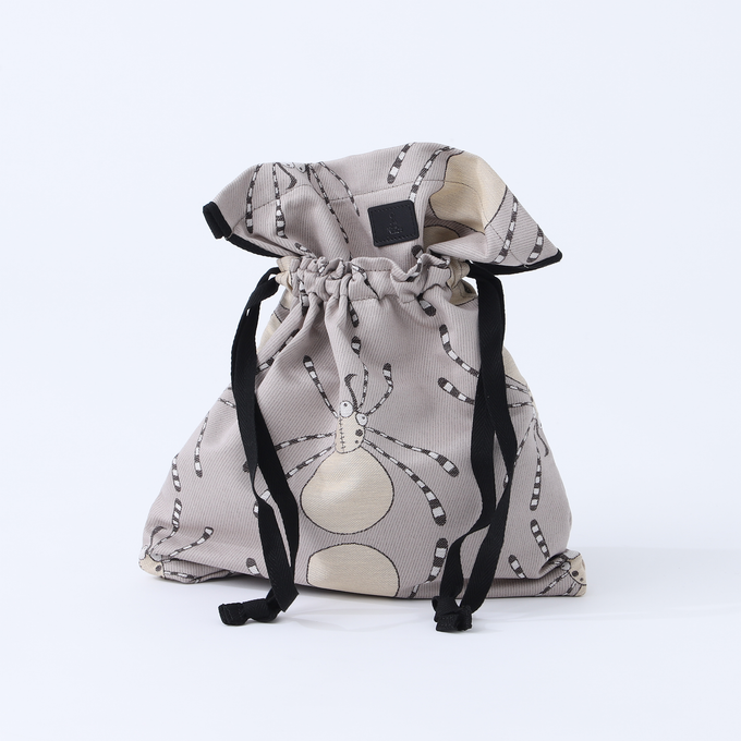 〈残り1点〉NINOS 『ニーニョ』<br>SPIDER MILK Purse Bag<br>エプロンバッグ