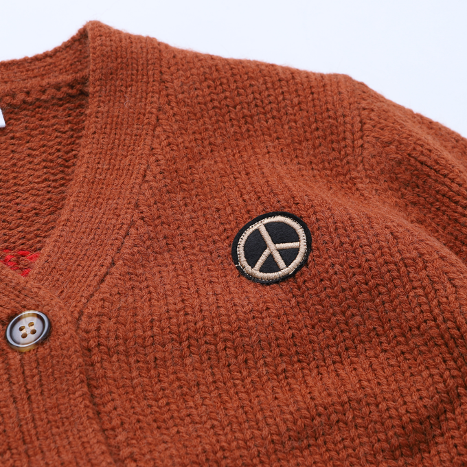 〈残り2Yのみ〉maed for mini メイドフォーミニ<br>AW2022 - 209<br>カーディガン