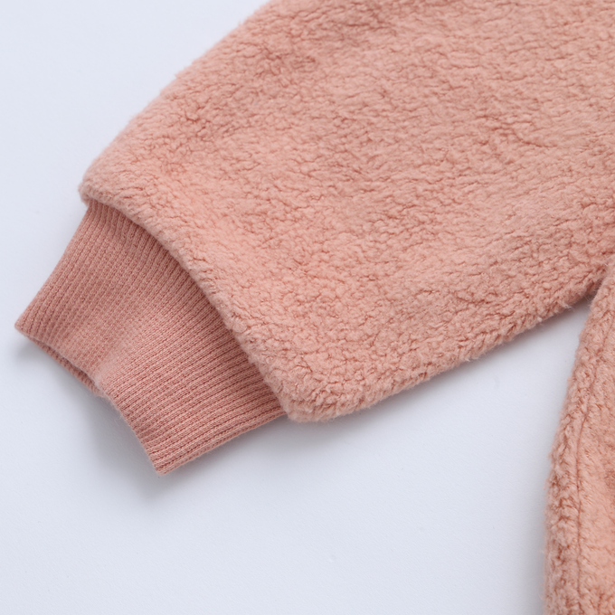 lotie kids<br>W22-85-29<br>Teddy Sweatshirts バード柄スウェット