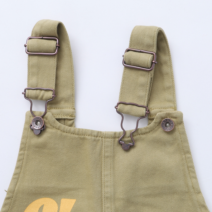 piupiuchic ピウピウチック<br>SS23.MN2302<br>オーバーオール カーキ