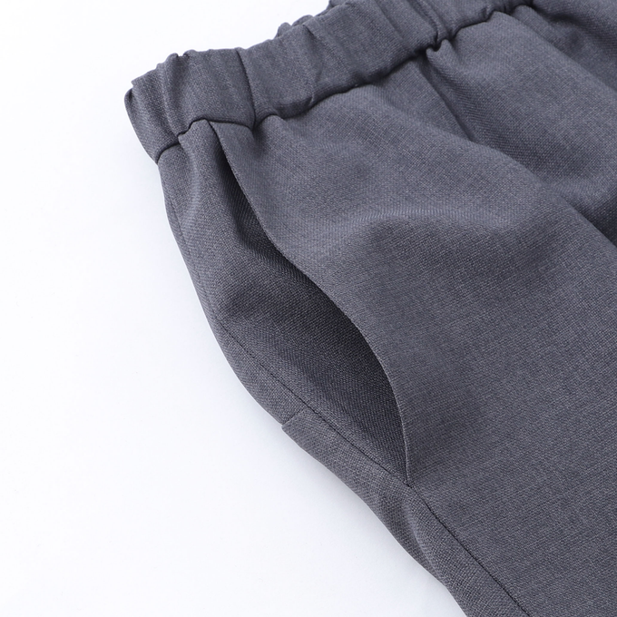 MOUNTEN. マウンテン<br>23S-MP67-1301 polyester canapa slacks