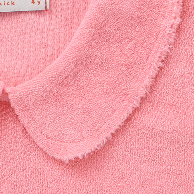 piupiuchic ピウピウチック<br>SS23.JRS2312<br>print ショートトップス ピンク