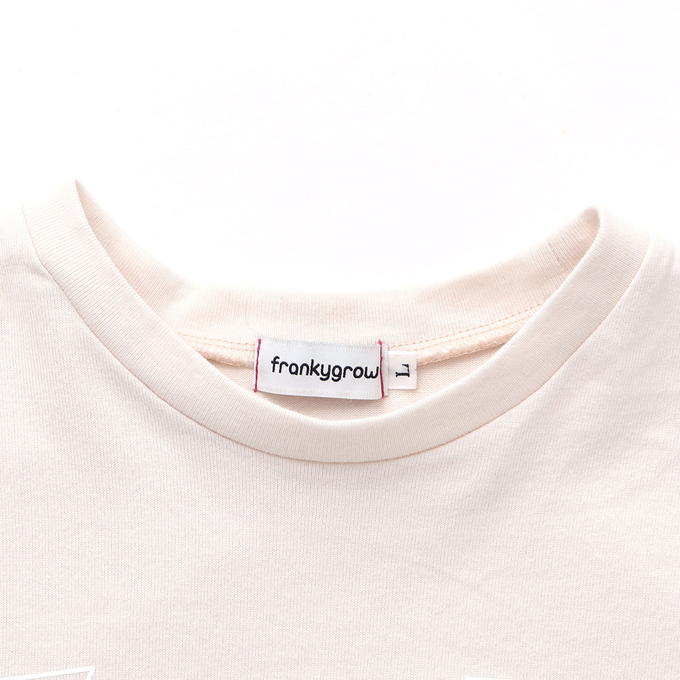 frankygrowフランキーグロウ<br>23SCS-432<br>BACK NO FIXING LOGO TEE