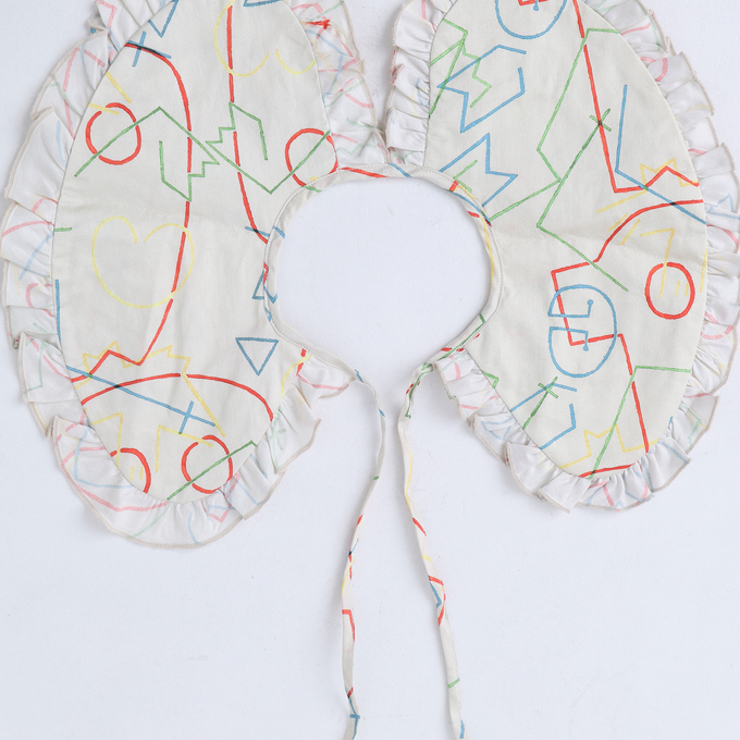 Wolf&Rita ウルフ&リタ<br>WRBSS23SCLG<br>SET CARMINHO + LUISA GUIMARAES ベビーロンパースセット 総柄ピンク