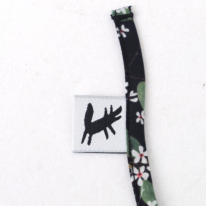 Wolf&Rita ウルフ&リタ<br>WRBSS23SCLB<br>SET SET CARMINHO + LUISA BLACK GARDEN ベビーロンパースセット ブラック