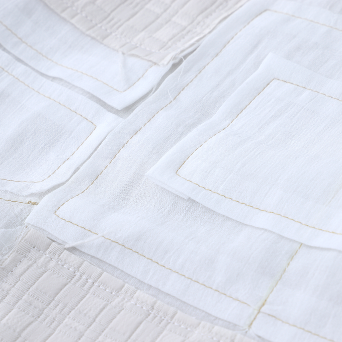 emma de choeur. エマ デ クゥ<br>×PARK別注 ポジャギベスト