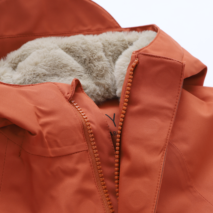 GOSOAKY ゴーソーキー<br>FAUX FUR LINED PARKA <br>カラーブロックコート