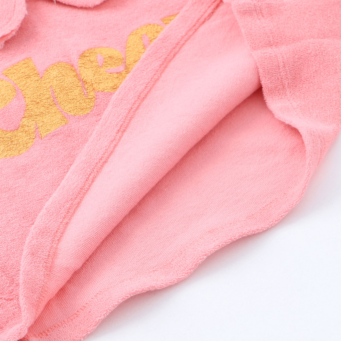 piupiuchic ピウピウチック<br>SS23.JRS2312<br>print ショートトップス ピンク