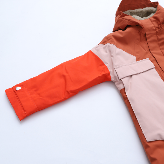 GOSOAKY ゴーソーキー<br>FAUX FUR LINED PARKA <br>カラーブロックコート