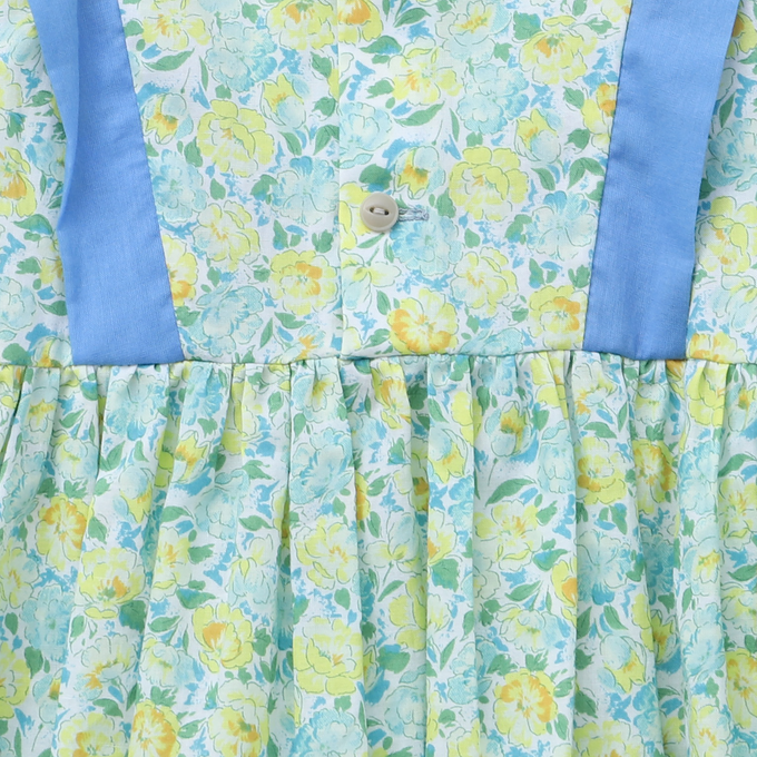 eLfinFolk エルフィンフォルク<br>elf-231J21/J22<br>Retro flower dress