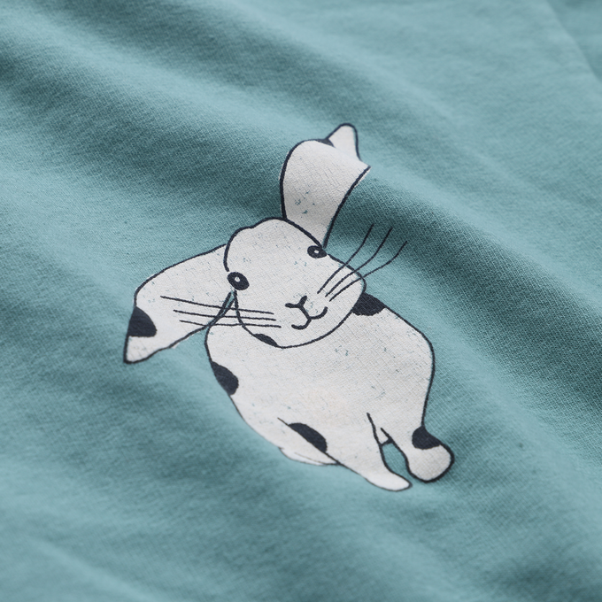 lotie kids<br>W22-85-32<br>Sweatshirts 胸元プリントスウェット